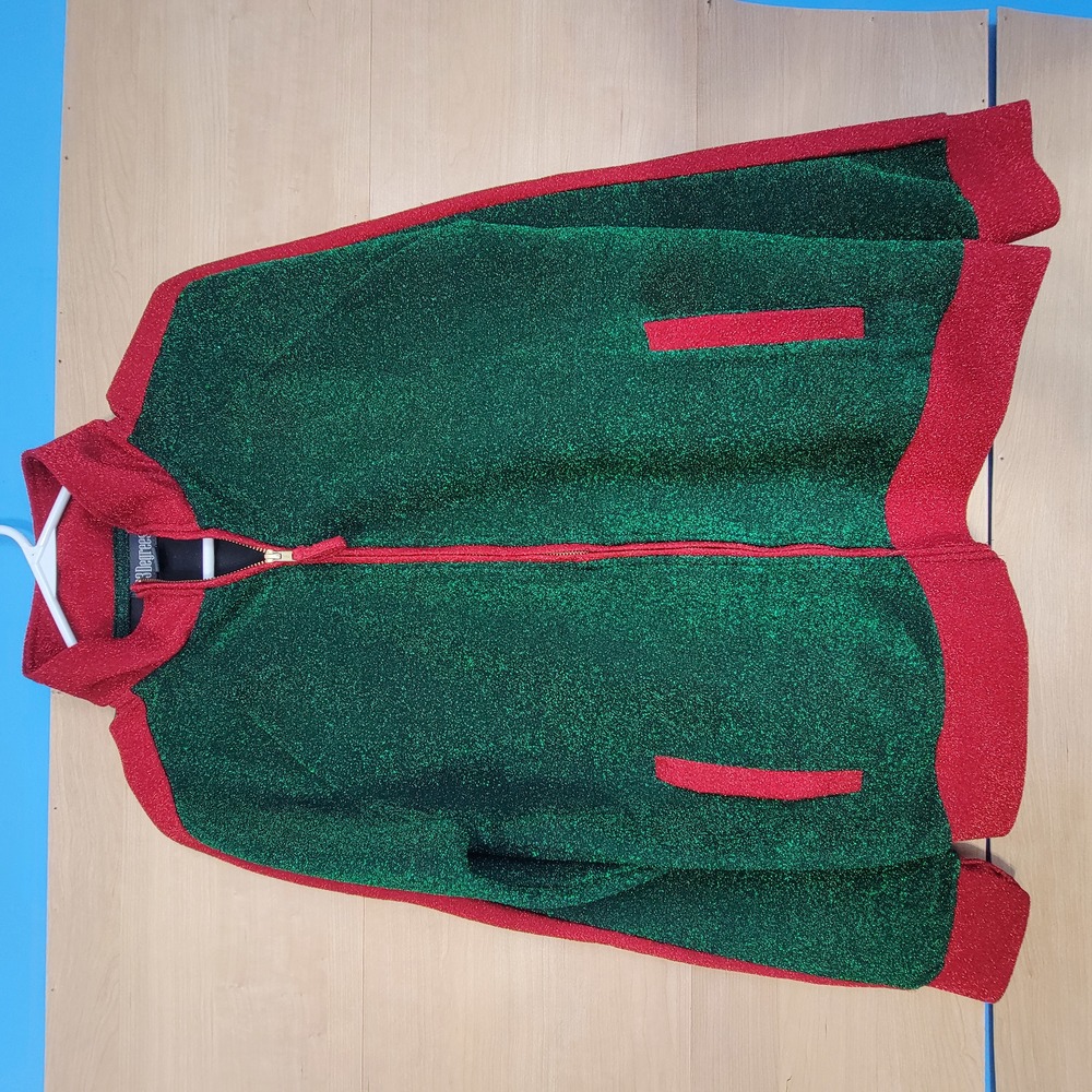 33 Degrees | Mens | Medium | Jacket | Red | Green